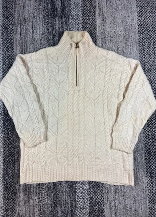 Field Manor Fisherman Aran Wool Pullover| Größe M| beige| guter Zustand, merk: Pullover, staat: Goed, maat: M, € 30,00, € 32,20 inclusief Kopersbescherming