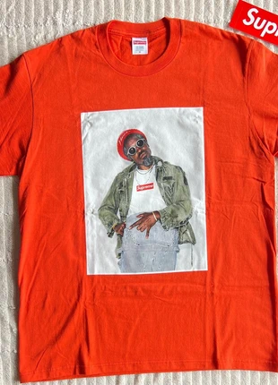 Tee Shirt Supreme André 3000 Orange Tomate, brand: Supreme, condizioni: Nuovo con cartellino, taglia: M, €110.00, €116.20 include la Protezione acquisti