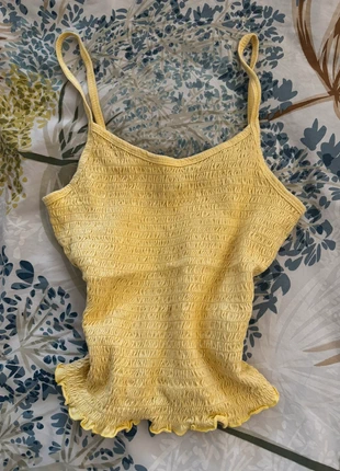 Débardeur jaune, marque: Jennyfer, état: Neuf sans étiquette, taille: M / 38 / 10, 3,00 €, 3,85 € Protection acheteurs incluse