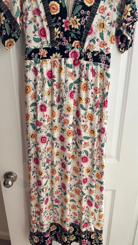 Beautiful floral spring dress 2