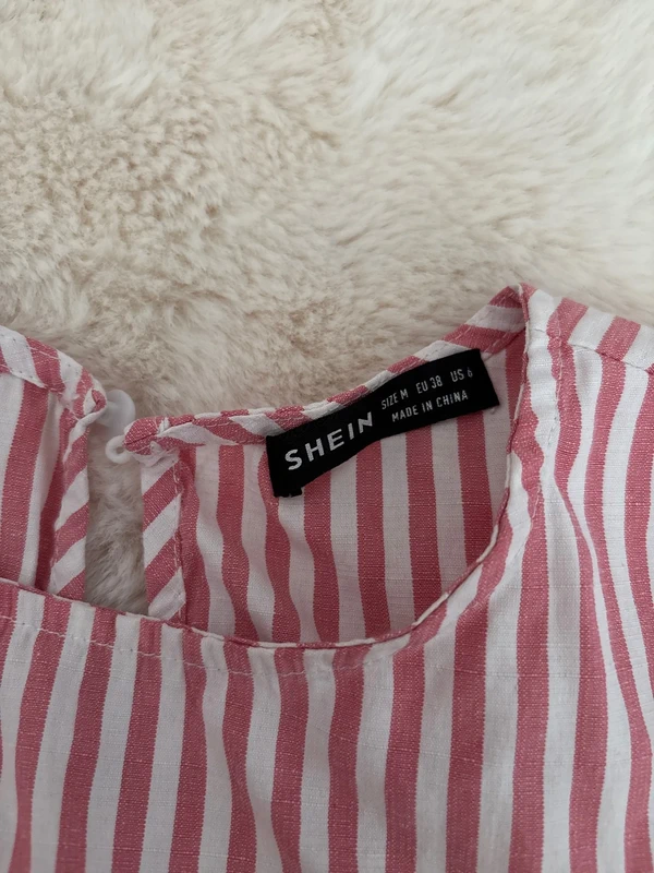 Haut SHEIN rayé taille M femme - photo numéro 3