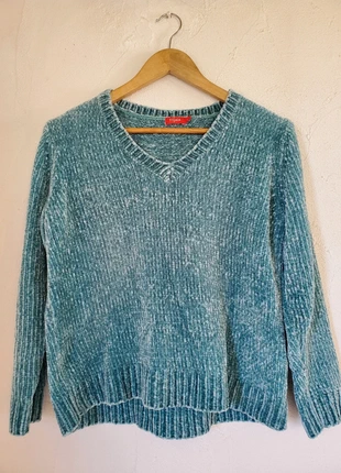 Pull vert coll en V, brand: Tissaia, condition: Very good, size: L / 40 / 12, €2.00, €2.80 includes Buyer Protection