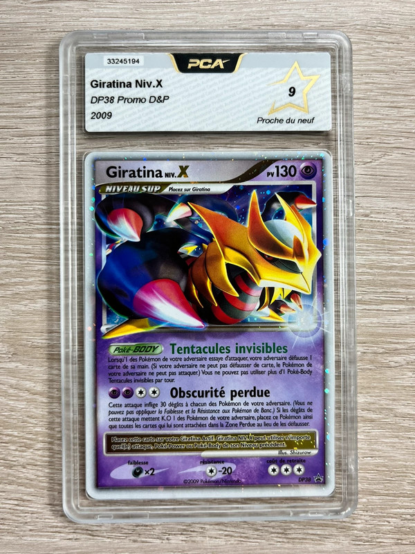 Carte Pokémon Giratina Niveau X DP38 PCA 9 - Vinted