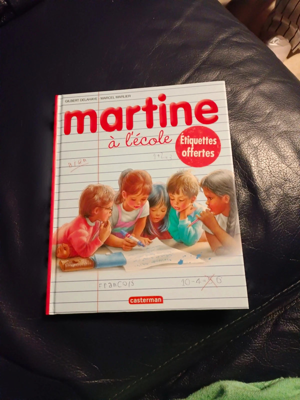Livre "Martine à l'école" 1