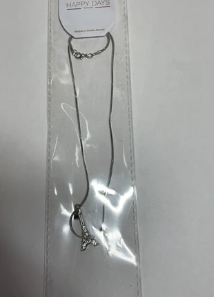 Collier « tour Eiffel Plate », marque: Boutique Parisienne, état: Neuf avec étiquette, 11,05 €, 12,30 € Protection acheteurs incluse