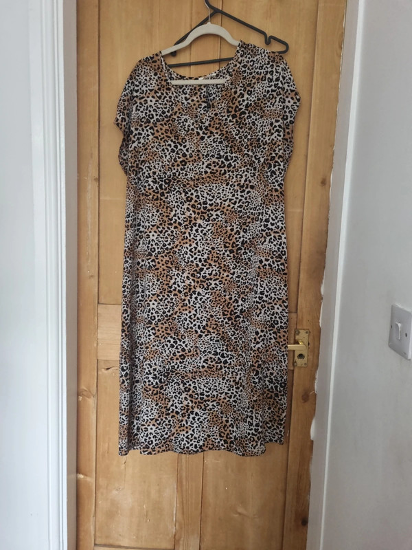 Leopard print 2024 dress size 18