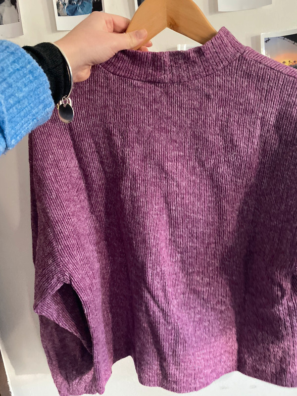 Pull zara violet sale