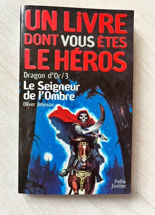 Livre dont vous êtes le héros - Dragon d'or, numéro 3 - Le Seigneur de l'Ombre, état: Très bon état, 16,00 €, 17,50 € Protection acheteurs incluse