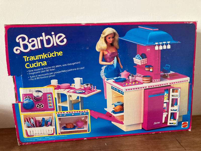 Barbie Dream Kitchen Mattel 1984 Vintage 1