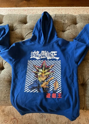 Blue Hoodie Age 11-12 Yu-Gi-Oh!, brand: Yu-Gi-Oh!, condition: Very good, size: 12 years / 152 cm, £3.00, £3.54 includes Buyer Protection