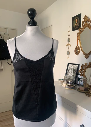 Top satiné Undiz, marque: Undiz, état: Satisfaisant, taille: S / 36 / 8, 2,00 €, 2,80 € Protection acheteurs incluse