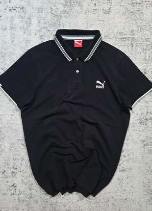 🖤 Polo Puma Noir Vintage Logo Brodé Taille L, marke: Puma, zustand: Sehr gut, größe: L, 24,99 €, 26,94 € beinhaltet Vinted-Käuferschutz Pro