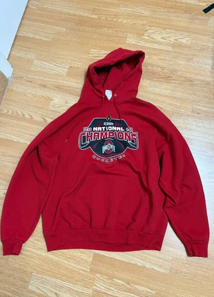 Felpa rossa National Champions Jerzees, marque: Jerzees, état: Très bon état, taille: L, 20,00 €, 21,70 € Protection acheteurs incluse
