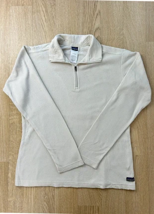 Veste polaire Patagonia beige/blanche femme taille M, marque: Patagonia, état: Très bon état, taille: M / 38 / 10, 31,50 €, 33,78 € Protection acheteurs (Pro) incluse