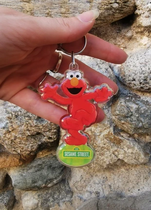 Porte-clés sesame Street Elmo dessin animé cookie monster, marca: Sesame Street, estado: Muy bueno, 5,50 €, 6,48 € Protección al comprador Pro incluida