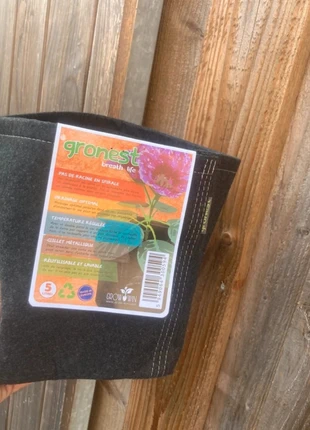 Pot geotextile 5L pour plante balcon Gronest, marque: De, état: Neuf avec étiquette, 3,85 €, 4,74 € Protection acheteurs (Pro) incluse