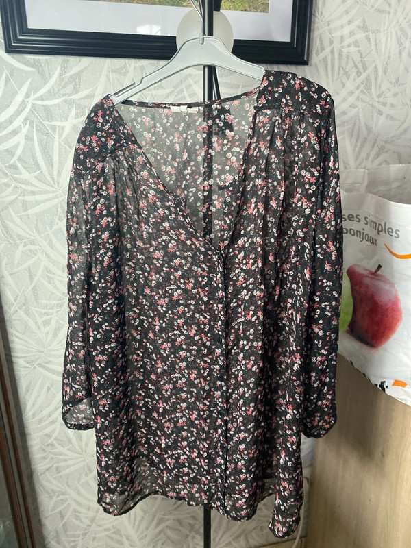 Chemise fleuri