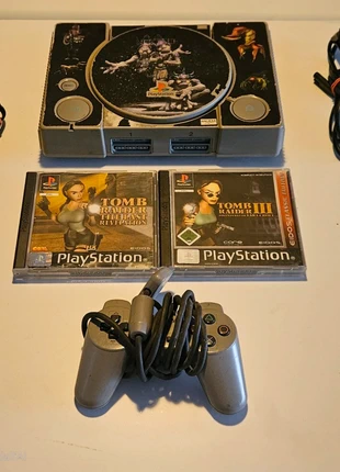PlayStation 1 Fat modifica - Ready to play + tomb raider, brand: PlayStation, condizioni: Buone, €48.50, €51.63 include la Protezione acquisti