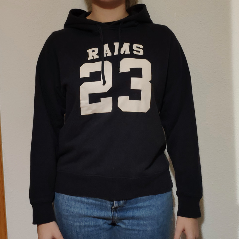 Sudadera azul Rams 23