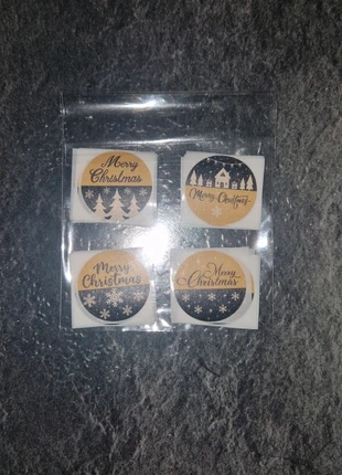 20 kleine christmas stickers, merk: Stickers, staat: Nieuw zonder prijskaartje, € 1,00, € 1,75 inclusief Kopersbescherming