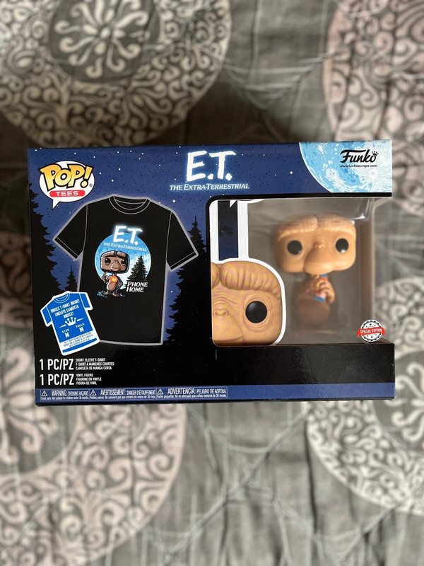 Funko pop E.T + t shirt taille M