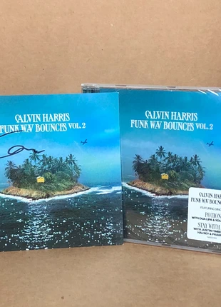 Calvin Harris - Funk Wav Bounces Vol. 2 (Signed / Autographed / Firmado / Dedicace), estado: Novo com etiquetas, €25.00, €26.95 inclui Proteção do Comprador