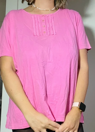 T shirt femme rose en coton taille 50 ou 52 / damart, marque: Damart, état: Très bon état, taille: 5XL / 50 / 22, 5,00 €, 5,95 € Protection acheteurs (Pro) incluse