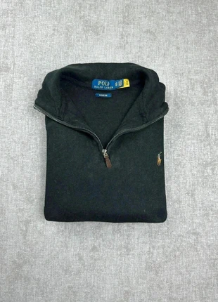 Pull Ralph Lauren 1/4 zip | Taille XS homme | noir logo premium, brand: Ralph Lauren, condition: Very good, size: XS, €55.00, €58.45 includes Buyer Protection Pro