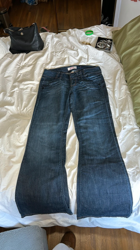 Vintage Candies Low rise flare Jeans Size 7 2