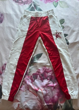 Pantaloni sportivi bianchi e rossi – Taglia M, marca: keymorè, estado: Muy bueno, tamaño: M / 38 / 10, 10,00 €, 11,20 € Protección al comprador incluida