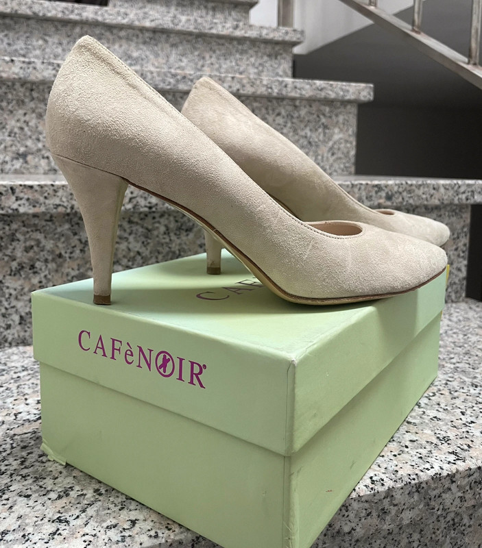 Decollete scamosciate beige discount