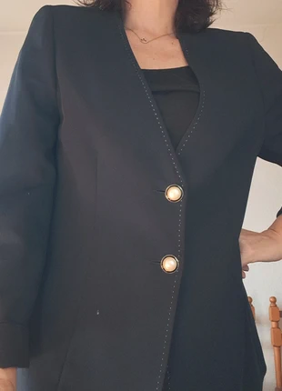 Giacca blu Giulia Galanti, marca: Giulia Galanti, estado: Muy bueno, tamaño: XXXL / 46 / 18, 9,00 €, 10,15 € Protección al comprador incluida