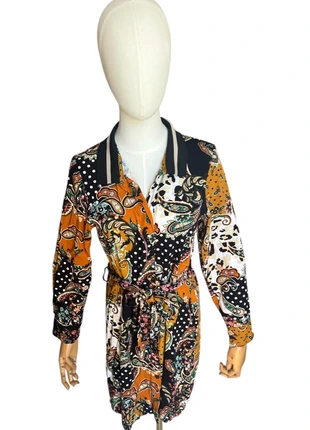 🍂Robe imprimé Made in Italy 2025, état: Neuf sans étiquette, taille: M / 38 / 10, 5,00 €, 5,95 € Protection acheteurs incluse