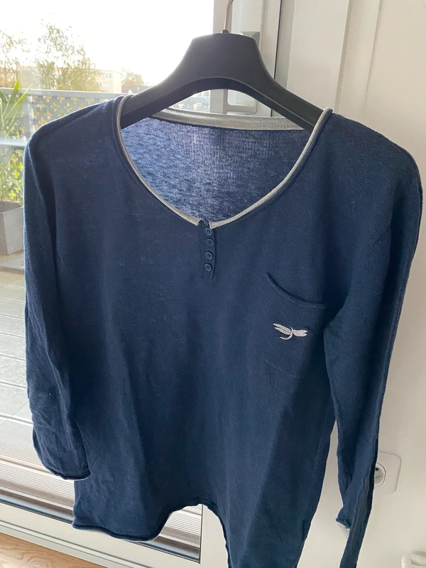 Pull bleu marine