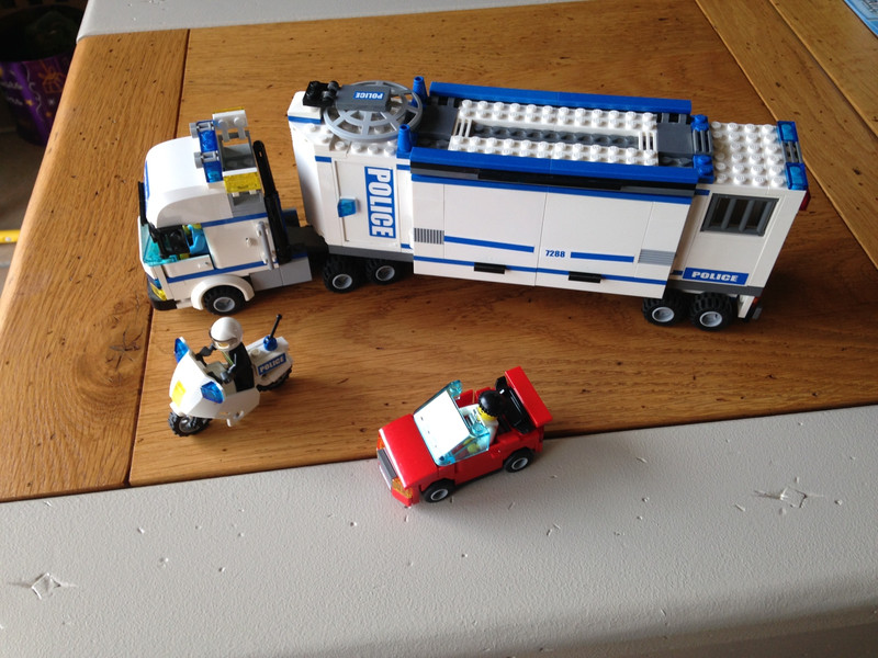 Lego City - camion + voiture