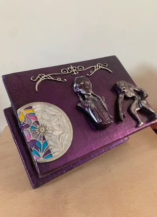 Wednesday themed purple jewellery storage box, brand: Wednesday, condition: Very good, £25.00, £26.95 includes Buyer Protection Pro