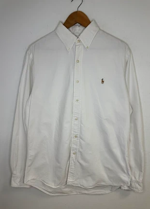 Polo Ralph Lauren Long Sleeve Shirt White Premium Cotton - Size L, marque: Ralph Lauren, état: Très bon état, taille: L, 19,99 €, 21,69 € Protection acheteurs incluse