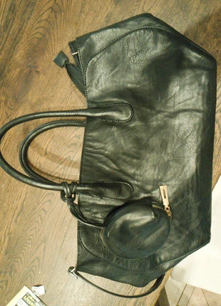 borsa grande nera con un borsellino, marque: nessuno, état: Neuf sans étiquette, 12,00 €, 13,30 € Protection acheteurs incluse