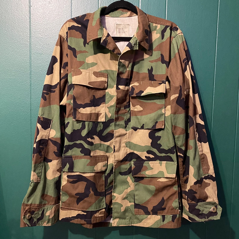 Woodland Camouflage Cargo Jacket 1