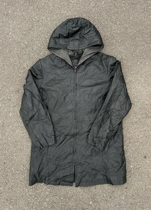 Trench /Vintage leather jacket à capuche noir en cuir - Taille M, marque: Vintage Dressing, état: Très bon état, taille: M / 38 / 10, 29,00 €, 31,15 € Protection acheteurs (Pro) incluse