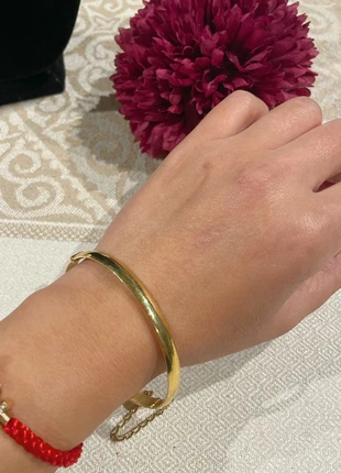 Bracelet jonc en plaqué or., brand: plaque or, condition: Very good, €27.00, €29.05 includes Buyer Protection