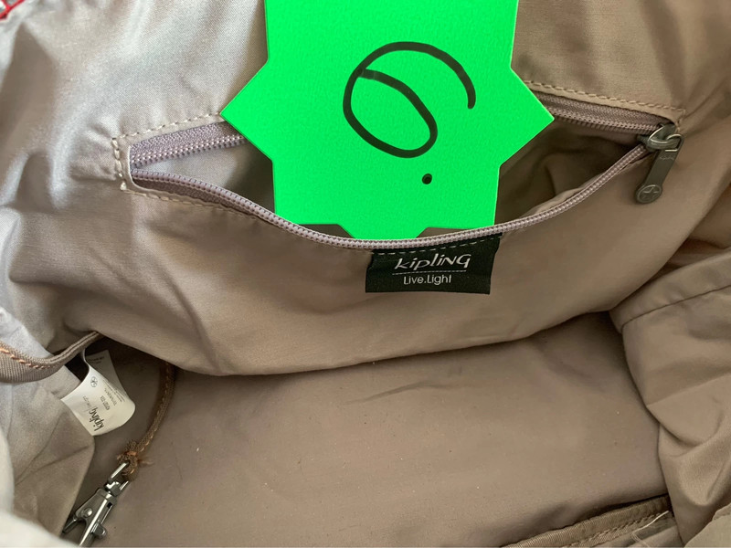 Kipling sale khaki bag