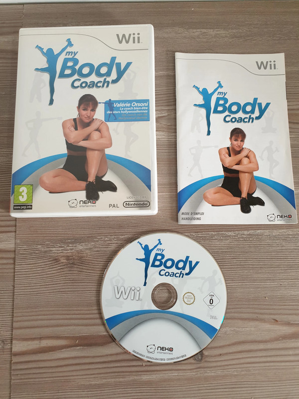 Wii my body coach, bon état  (mv771)