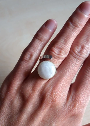 Bague pierre de lune et argent 925, marca: Fait Main, estado: Muito bom, tamanho: Ajustável, €12.00, €13.30 inclui Proteção do Comprador