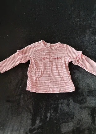 Camisa menina , marca: La Redoute, estado: Bom, tamanho: 9-12 meses / 74 cm, €1.50, €2.28 inclui Proteção do Comprador