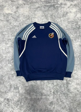Adidas Navy Blue Spain Football Federation Sweatshirt Vintage Three Stripes, marque: adidas, état: Très bon état, taille: XS, 39,95 €, 42,65 € Protection acheteurs incluse