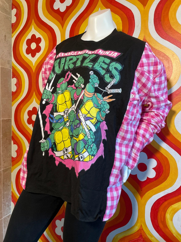 reworked Teenage Mutant Ninja Turtles flannel 3