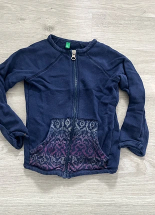 Gilet bleu , marca: United Colors of Benetton, estado: Muy bueno, tamaño: 18-24 meses / 86 cm, 2,00 €, 2,80 € Protección al comprador incluida