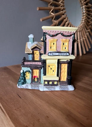 Decoratie postkantoor kerst huisje, merk: Vintage, staat: Heel goed, € 9,95, € 11,15 inclusief Kopersbescherming