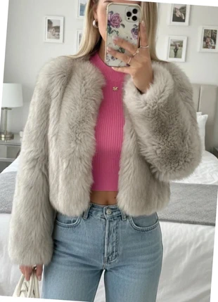 Veste courte femme hiver fausse fourrure chic chaude 🖤, merk: mila paris, staat: Heel goed, maat: S / 36 / 8, € 59,00, € 62,65 inclusief Kopersbescherming